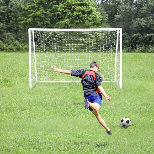 Tragbares Fußballtor für den Garten – Wetterfest, einfacher Aufbau
