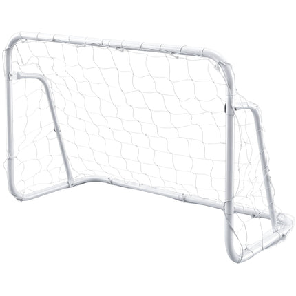 Tragbares Fußballtor mit wetterfestem Netz, 121x60x80 cm