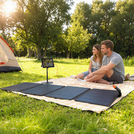 Tragbares Solarpanel, 36W Schnellladung, Wasserdicht, Faltbar