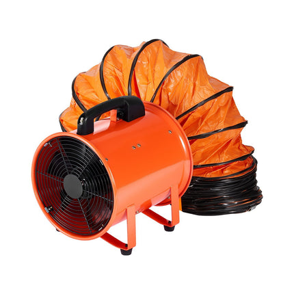 Portable Ventilator Blower Fan, 10in 2-Speed, 10m Duct
