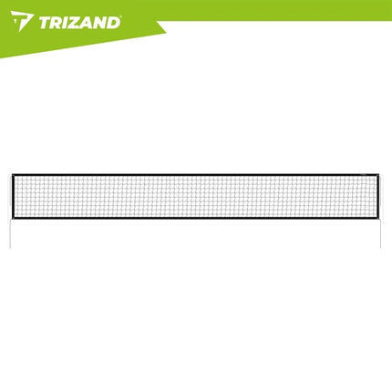 Tragbares Volleyballnetz mit Tasche, 8,5x1m, Schwarz
