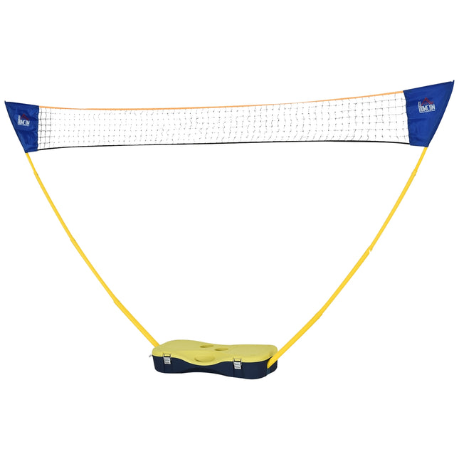 Tragbares Badmintonnetz-Set mit 4 Schlägern, für den Außenbereich