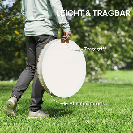 Tragbares Außenduschset, 18 einstellbare Düsen, Aluminiumbasis