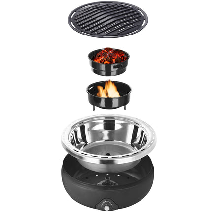 Tragbarer Schnellgrill Cool Touch BGP-115557.1 29,5cm