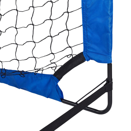 Portable soccer goal with bag