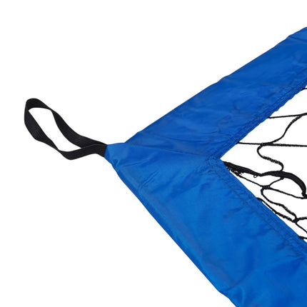 Portable soccer goal with bag