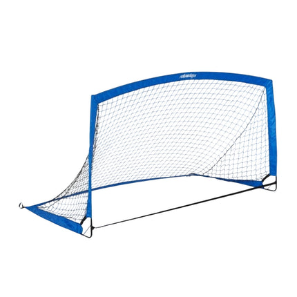 Portable soccer goal with bag