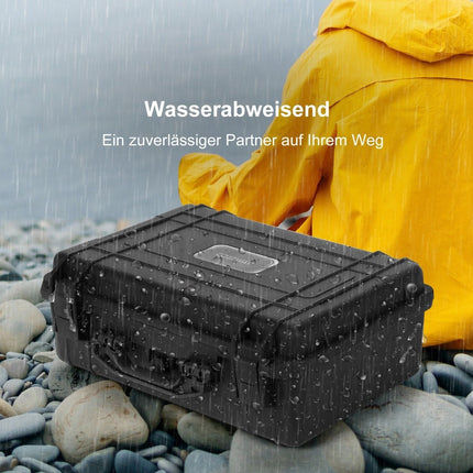 Tragbarer wasserdichter Hartschalenkoffer mit anpassbarer Schaumstoffeinlage 56 x 44 x 22 cm