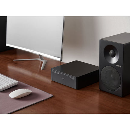 Power Amplifier, Black, Compact Design