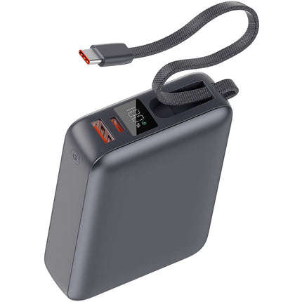 Powerbank 20000mAh 45W PD, integriertes USB-C Kabel