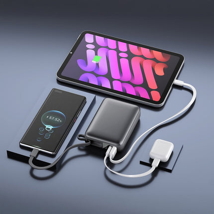 Powerbank 20000mAh 45W PD, integriertes USB-C Kabel
