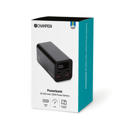Powerbank 20000 mAh 65W PD
