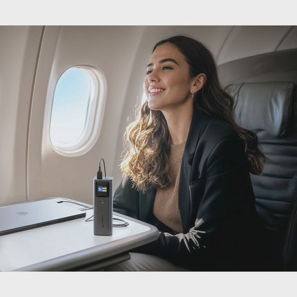 Power Bank 27000mAh, 140W Fast Charge, Black