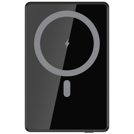 Powerbank 5000mAh, 15W, MagSafe-kompatibel, Schwarz