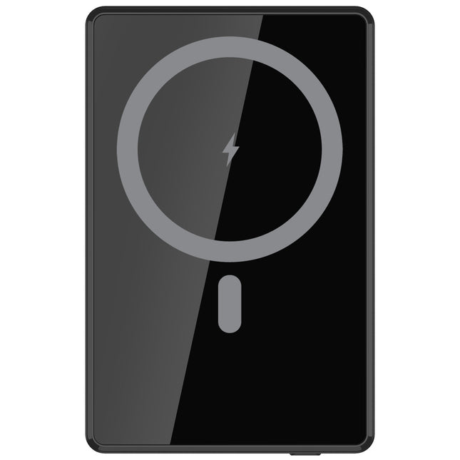 Powerbank 5000mAh, 15W, MagSafe-kompatibel, Schwarz