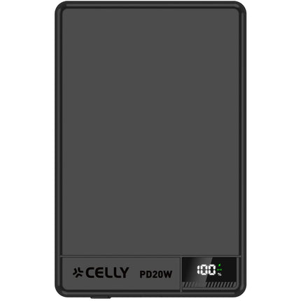 Powerbank 5000mAh, 15W, MagSafe-kompatibel, Schwarz