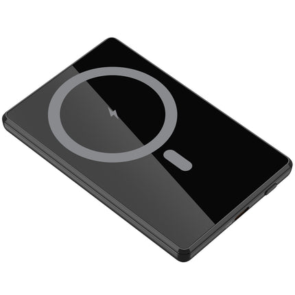 Powerbank 5000mAh, 15W, MagSafe-kompatibel, Schwarz