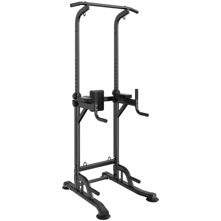 Power Tower Dip Station, Adjustable Pull Up Bar 200 kg