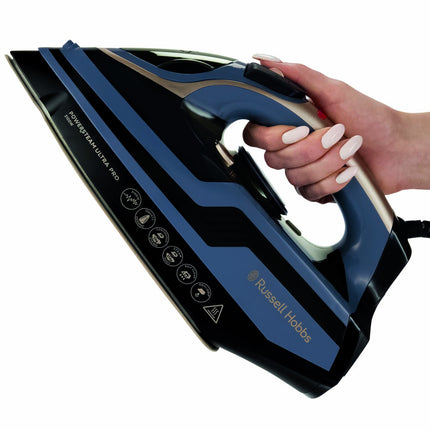Powerful Steam Iron with Ceramic Soleplate, 3100W