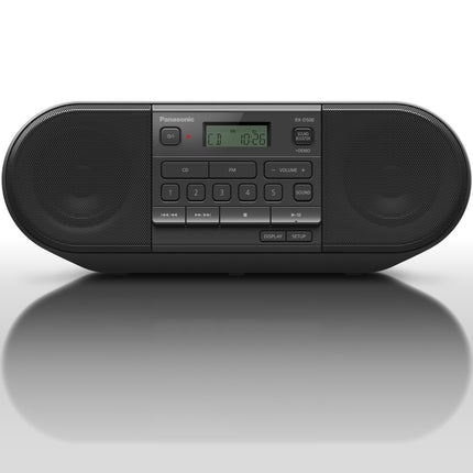 Powerful portable radio with CD