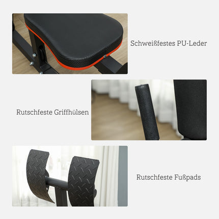 Multifunctional fitness station with leg press and 45 kg weights