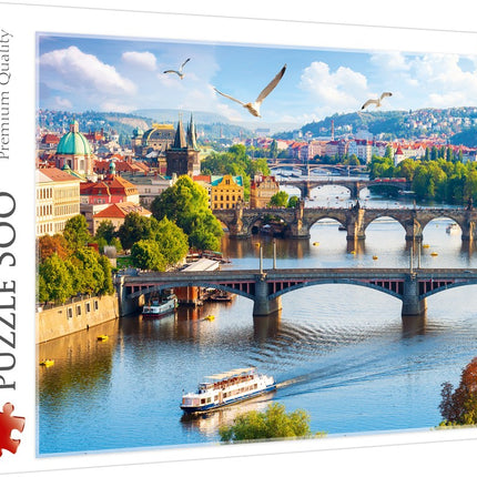 Puzzle Praha 500 dílků pro dospělé i děti