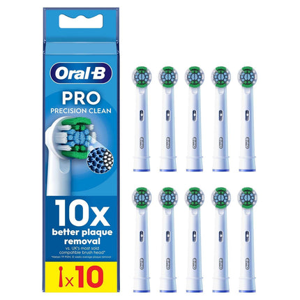 Precision Clean Toothbrush Heads, Pack of 10