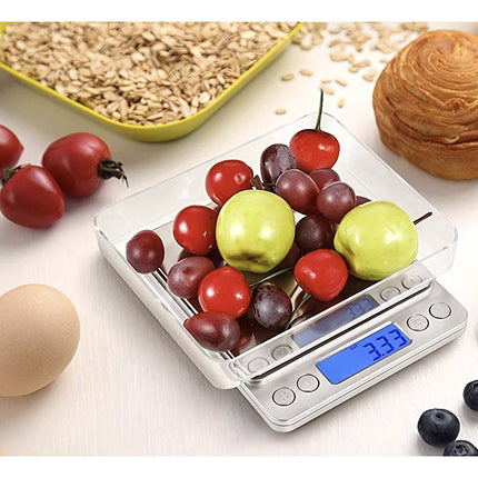 Präzisions-Küchenwaage 500g 0,01g LCD-Anzeige