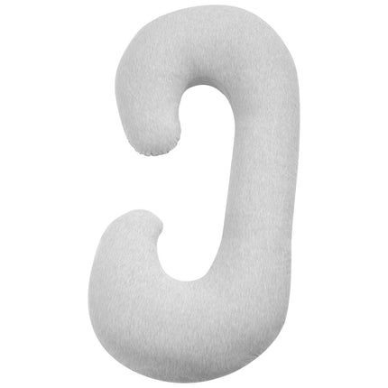 Pregnancy Pillow, C-Shaped Full Body, Washable Jersey Cover
