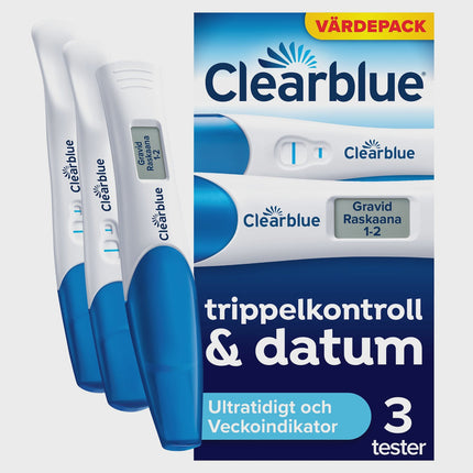 Těhotenský test, sada, včasná detekce, trojitá kontrola