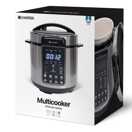 Dampf-Multikocher, 16-in-1 Keramik, 6L 1000W