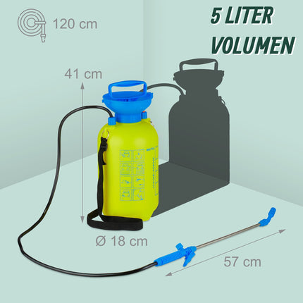 Pressure Sprayer With Lance, Adjustable Nozzle