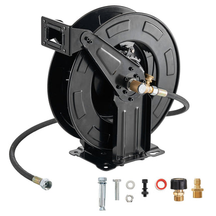 Pressure Washer Hose Reel, Retractable 50 ft, 4000 PSI
