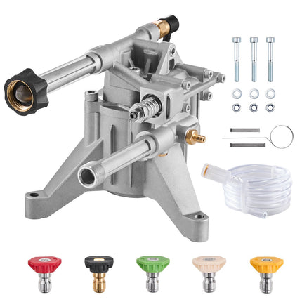 Pressure Washer Pump, 7/8 in Vertical Shaft, 3100 PSI, 2.5 GPM