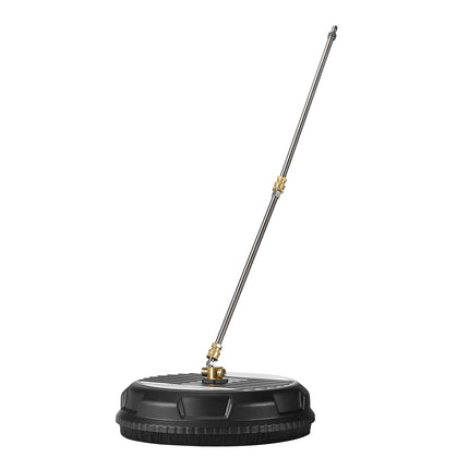 Pressure Washer Surface Cleaner 15 Inch, 4 Wheels, 1/4 Quick Connect