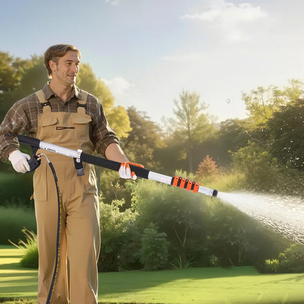 Pressure Washer Telescoping Wand 24 Ft, 4000 Psi, 7 Nozzles