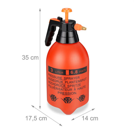 Drucksprüher 3 Liter orange