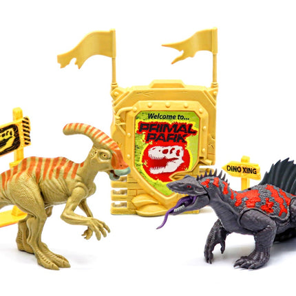 Primal Clash Toy Dino Face-Off