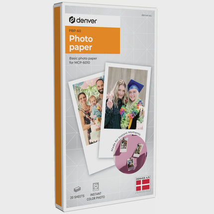 Drucker-Fotopapier, Standard, 20 Blatt