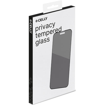 Protection d'écran de confidentialité en verre trempé pour iPhone 15