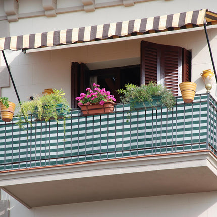 Privacy protection 1.5 m green-white