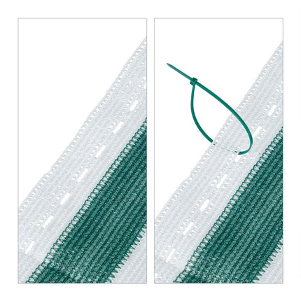 Privacy protection 1 m green-white