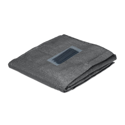 Brise-vue 1,5 m de haut gris anthracite