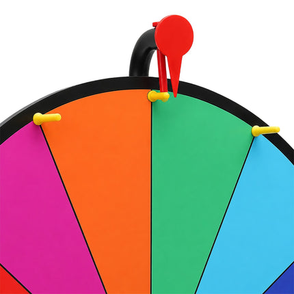 Prize Wheel with Stand, 60 cm – Multicoloured