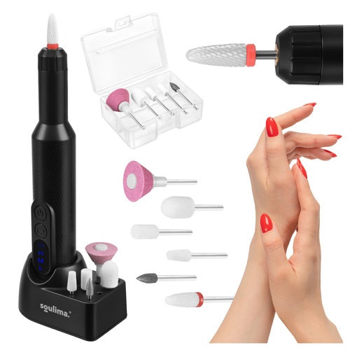 Professioneller kabelloser Nagelfräser, 18000 U/min USB-C Set