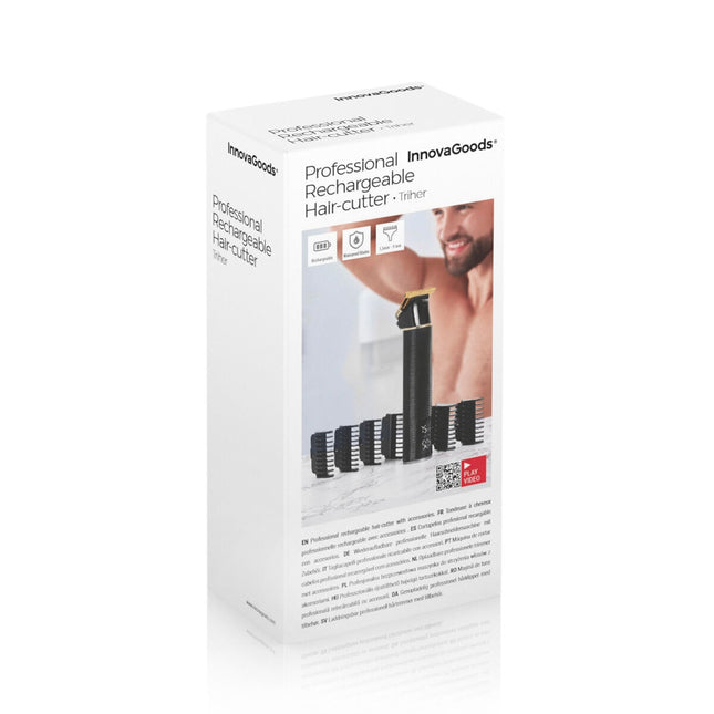Professioneller wiederaufladbarer Haarschneider mit Zubehör Triher InnovaGoods