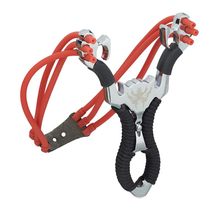 Professional slingshot with latex bands