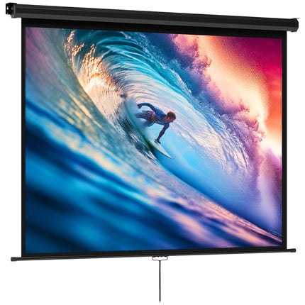 Beamer-Leinwand 84 Zoll 4:3, 171 x 128 cm Rollo