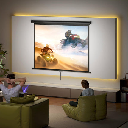 Beamer-Leinwand 84 Zoll 4:3, 171 x 128 cm Rollo