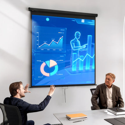 Projector Screen 99 Inch 1:1, 178x178 cm, 4K